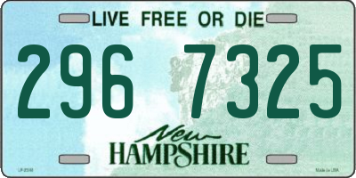 NH license plate 2967325