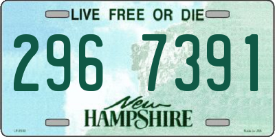 NH license plate 2967391