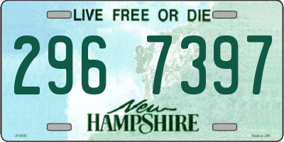 NH license plate 2967397