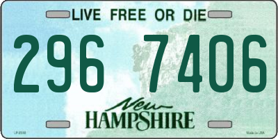 NH license plate 2967406