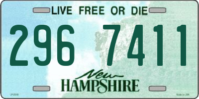NH license plate 2967411