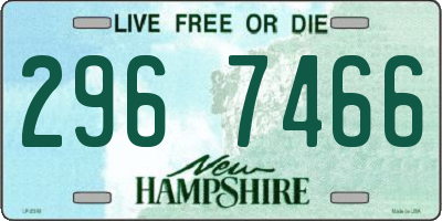 NH license plate 2967466