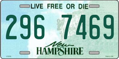 NH license plate 2967469