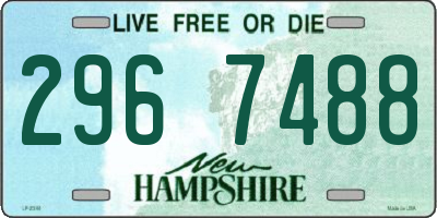 NH license plate 2967488