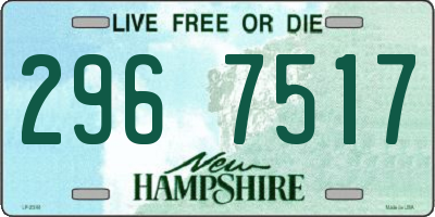 NH license plate 2967517