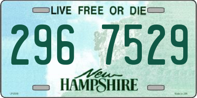 NH license plate 2967529