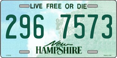 NH license plate 2967573