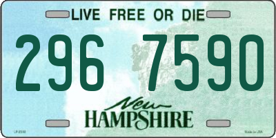 NH license plate 2967590