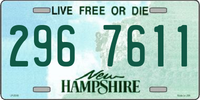 NH license plate 2967611