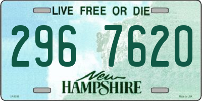 NH license plate 2967620