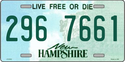 NH license plate 2967661