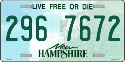 NH license plate 2967672