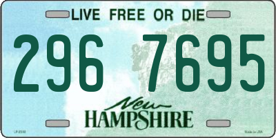 NH license plate 2967695