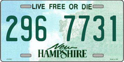 NH license plate 2967731