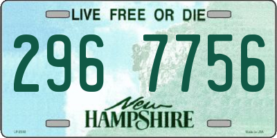 NH license plate 2967756