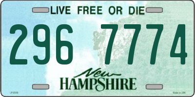 NH license plate 2967774