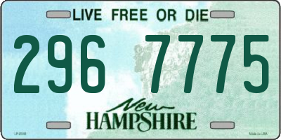 NH license plate 2967775