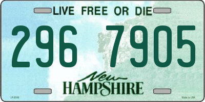 NH license plate 2967905