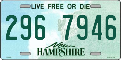 NH license plate 2967946