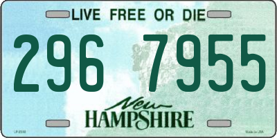 NH license plate 2967955