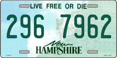 NH license plate 2967962