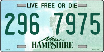 NH license plate 2967975