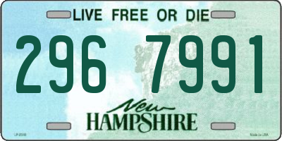 NH license plate 2967991