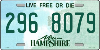 NH license plate 2968079