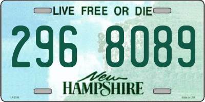 NH license plate 2968089