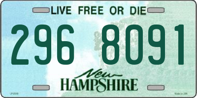 NH license plate 2968091