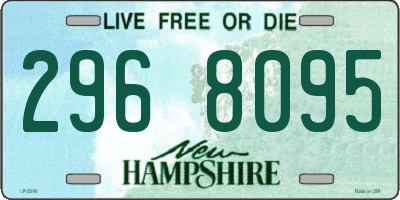 NH license plate 2968095