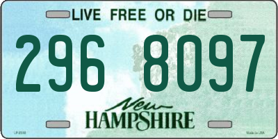 NH license plate 2968097