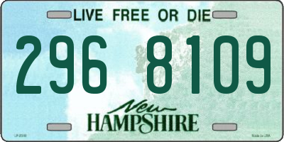 NH license plate 2968109