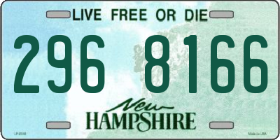 NH license plate 2968166
