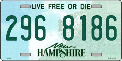 NH license plate 2968186