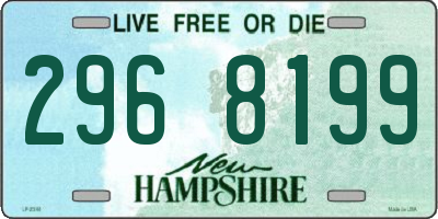 NH license plate 2968199
