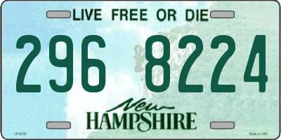 NH license plate 2968224