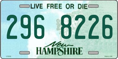 NH license plate 2968226