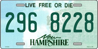 NH license plate 2968228