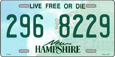 NH license plate 2968229