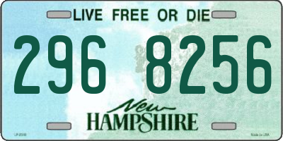 NH license plate 2968256