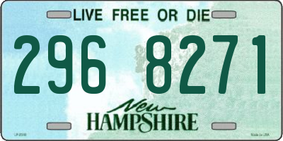 NH license plate 2968271