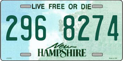NH license plate 2968274