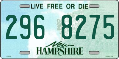 NH license plate 2968275