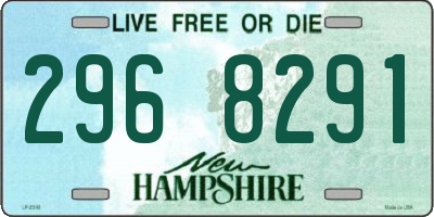 NH license plate 2968291