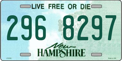 NH license plate 2968297