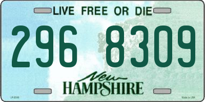 NH license plate 2968309