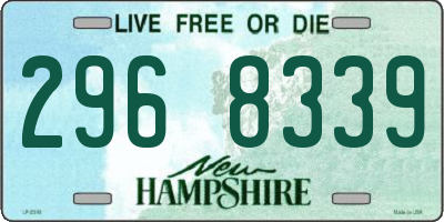 NH license plate 2968339