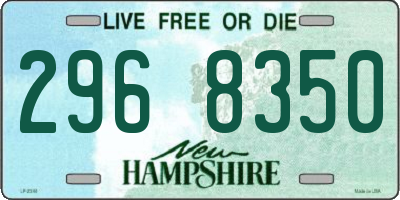 NH license plate 2968350