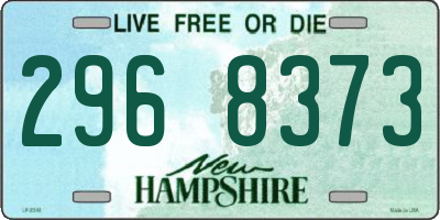 NH license plate 2968373